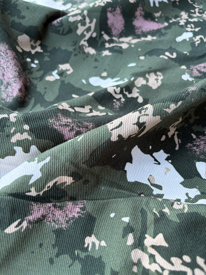 BURNS 022 camouflage heavy cotton twill print