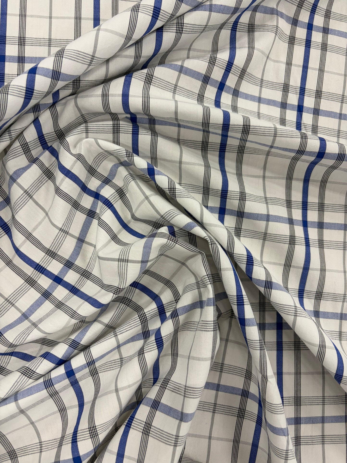 FANNY 007 cotton colourwoven checkered shirting fabric