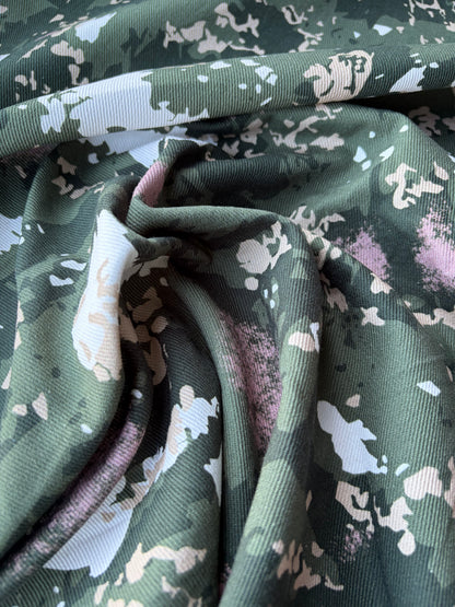 BURNS 022 camouflage heavy cotton twill print
