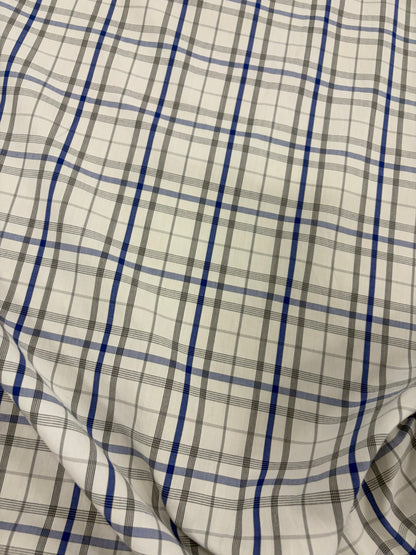 FANNY 007 cotton colourwoven checkered shirting fabric