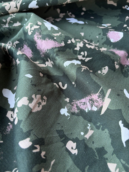BURNS 022 camouflage heavy cotton twill print