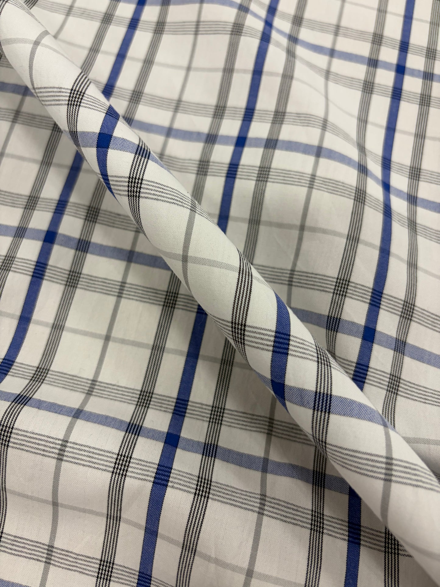 FANNY 007 cotton colourwoven checkered shirting fabric
