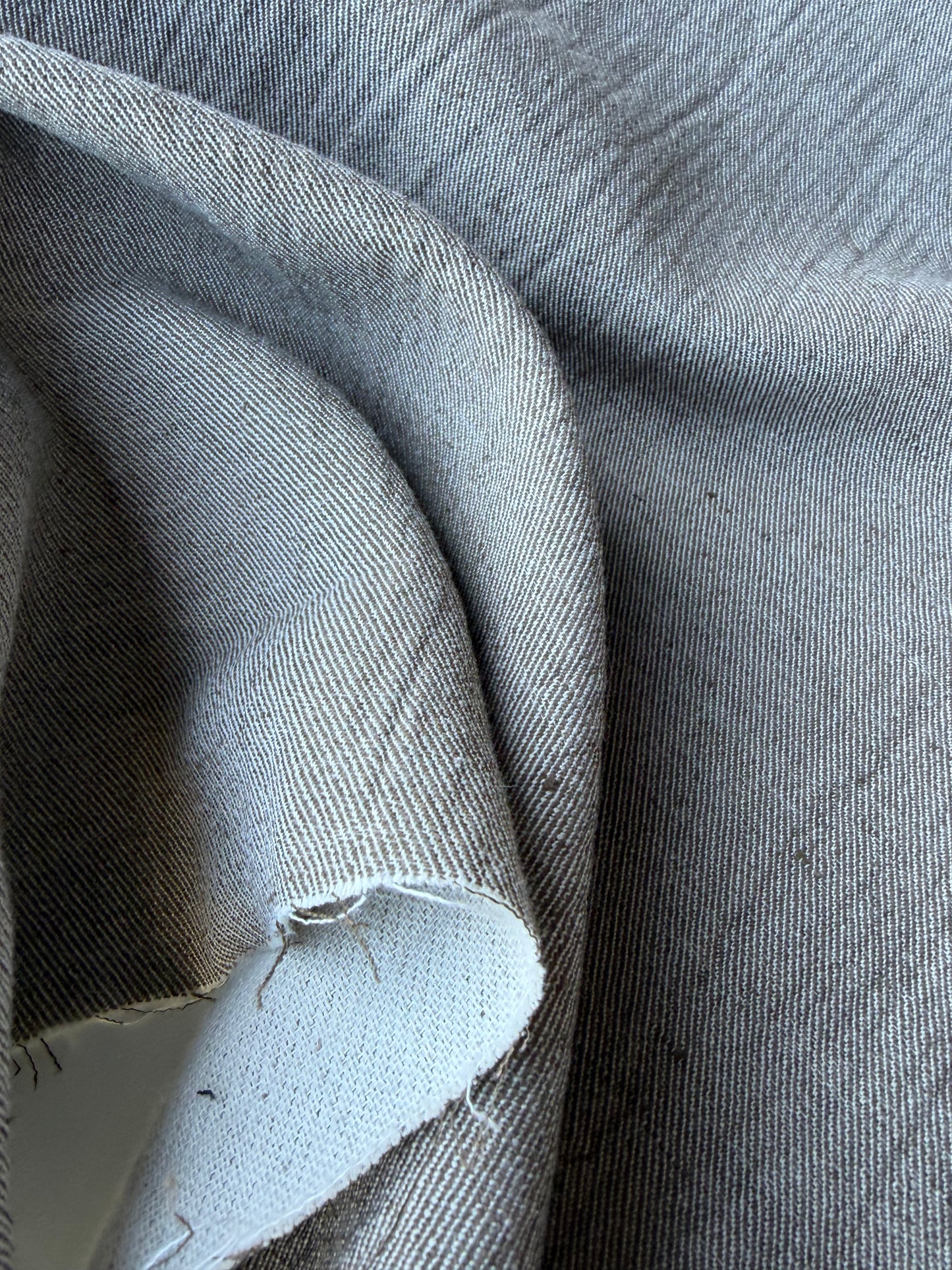 BURNS 023 sand cotton/linen jeans