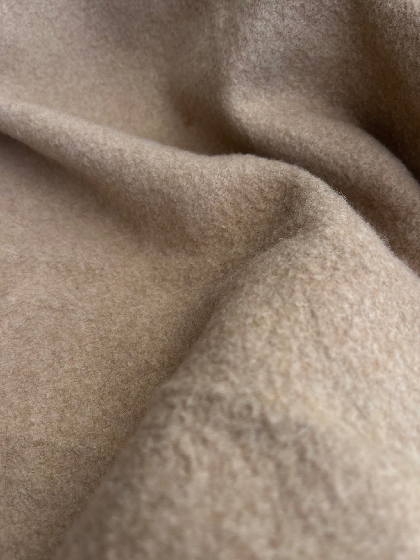 CLAIRE 011 heavy wool caban camel