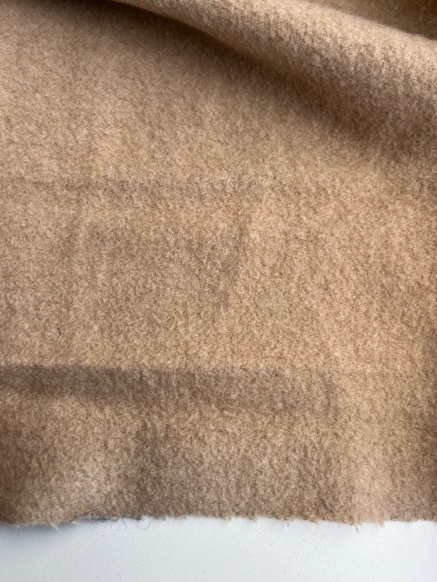 CLAIRE 011 heavy wool caban camel