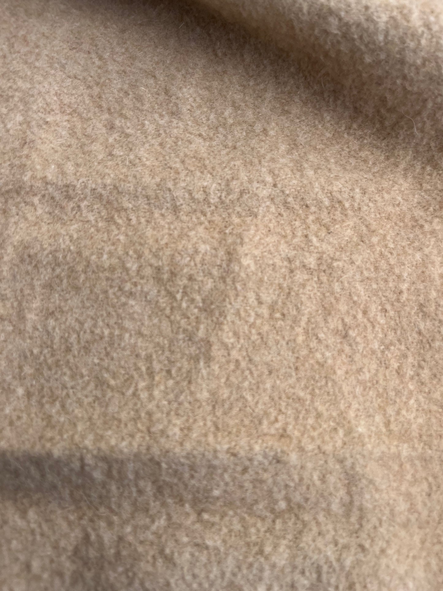 CLAIRE 011 heavy wool caban camel