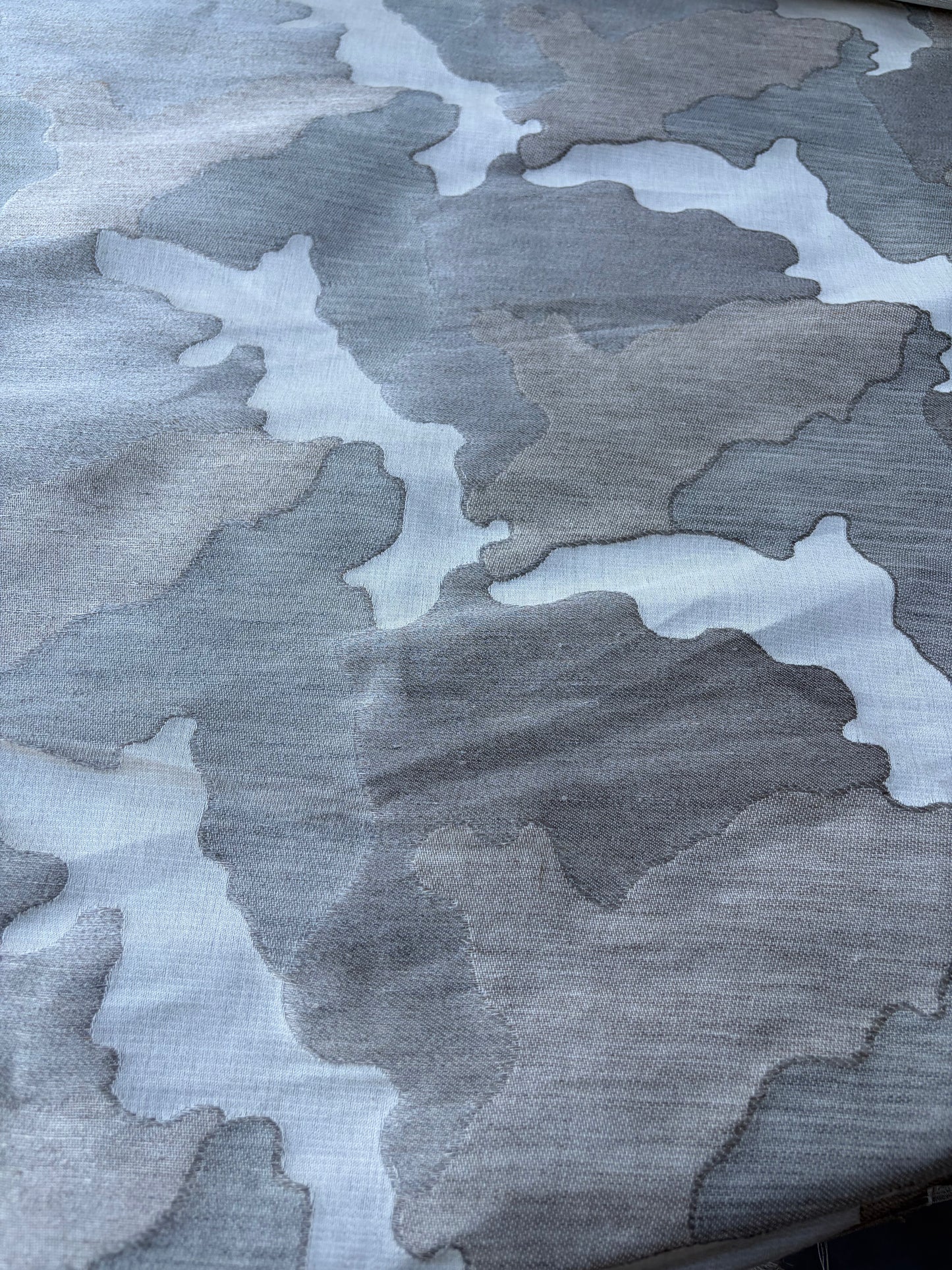 BURNS 024 natural colour linen jacquard