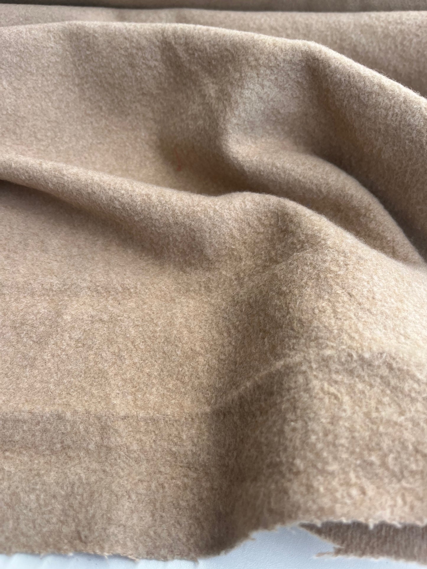 CLAIRE 011 heavy wool caban camel