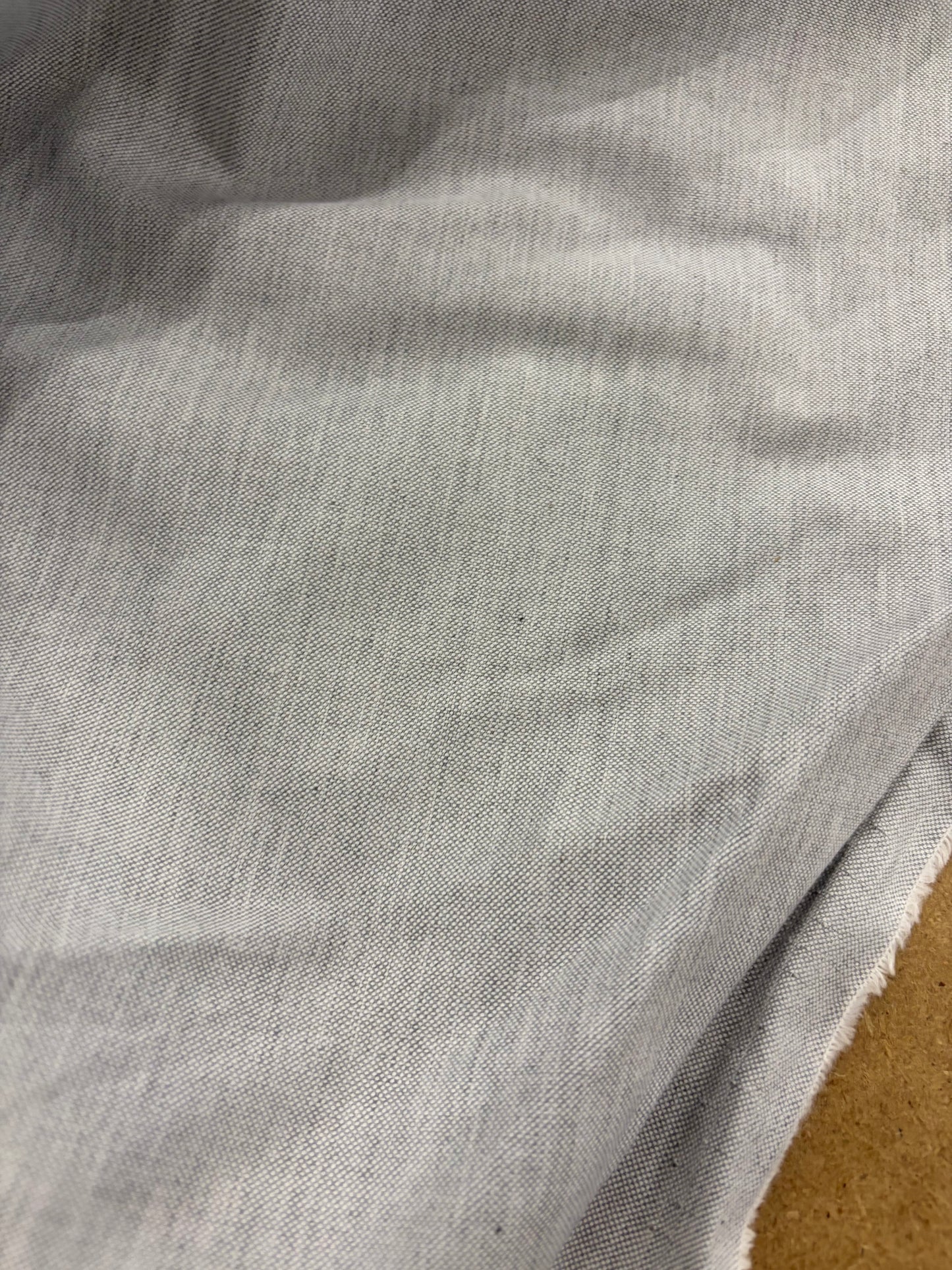 FANNY 009 peral grey cotton shirting fil à fil