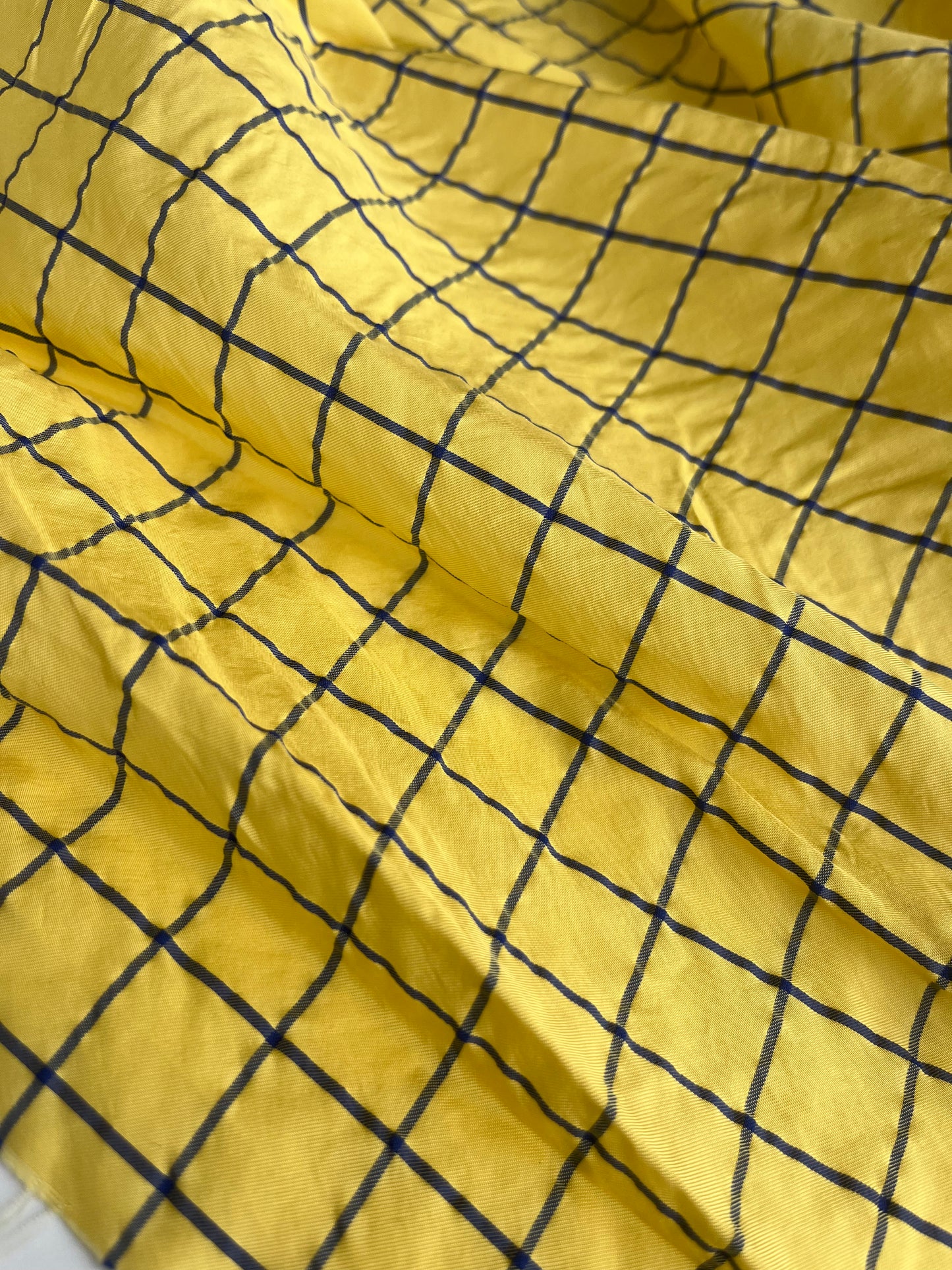 CLAIRE 012 viscose/silk checks