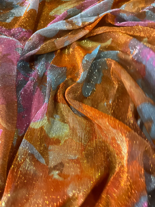 Cesare 020 shiny mesh orange version