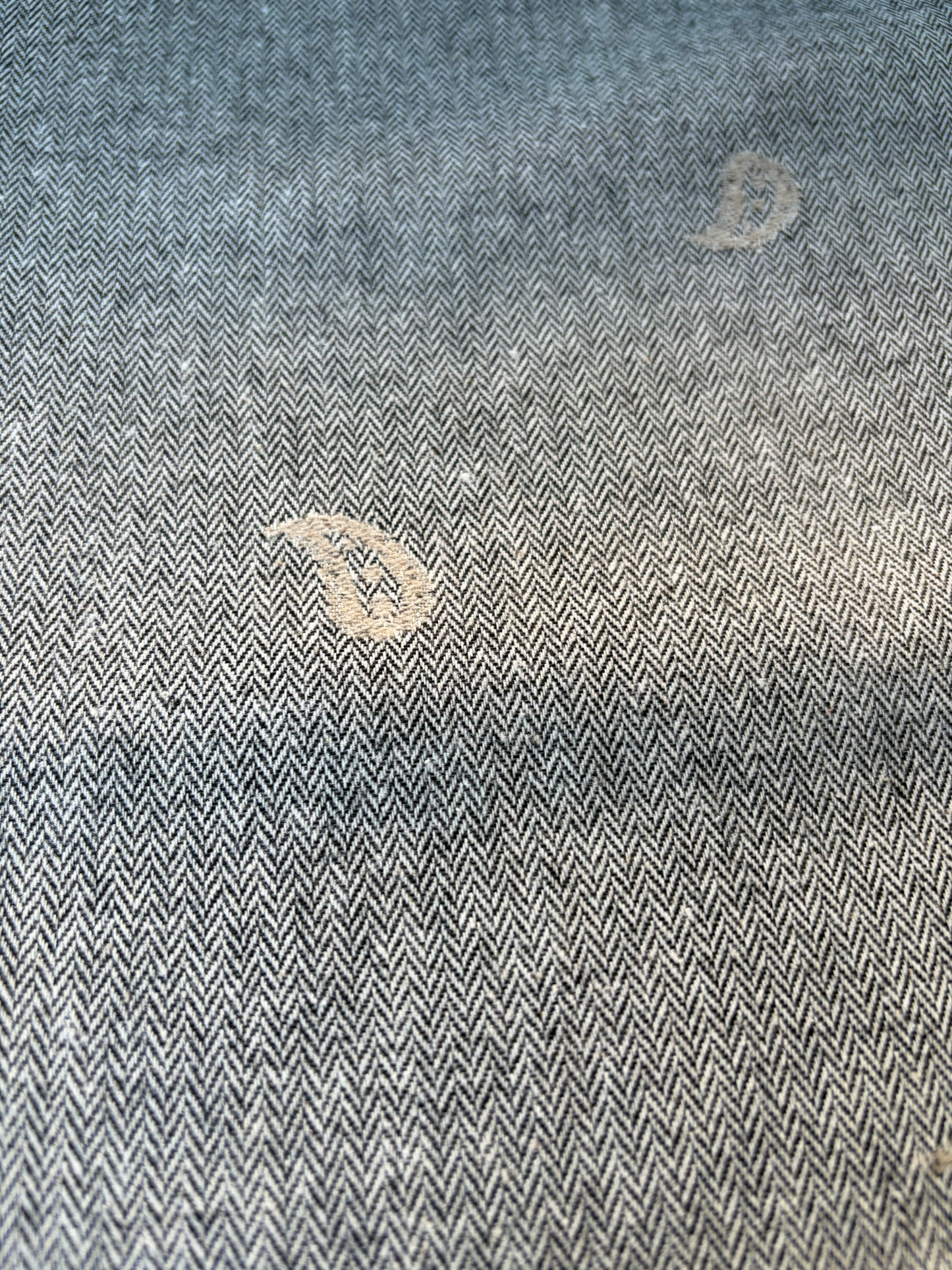BURNS 026 cotton flanel with embroidery