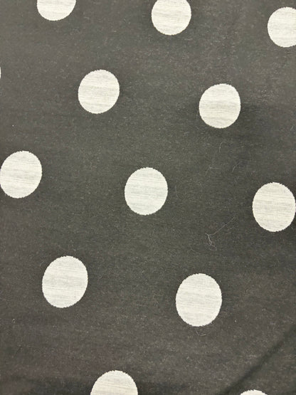 FANNY 015 jersey jacquard black/white dots