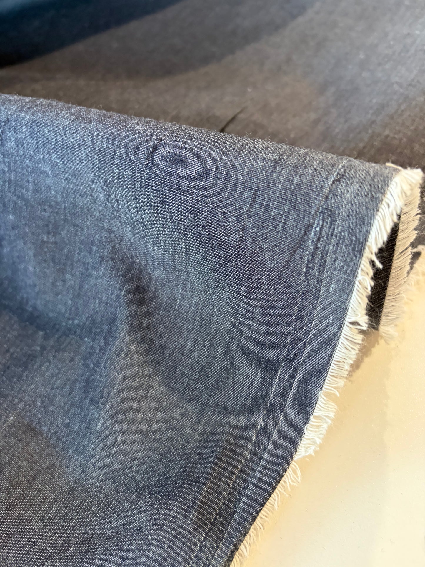 PC MARLON 001 linen/cotton denim look