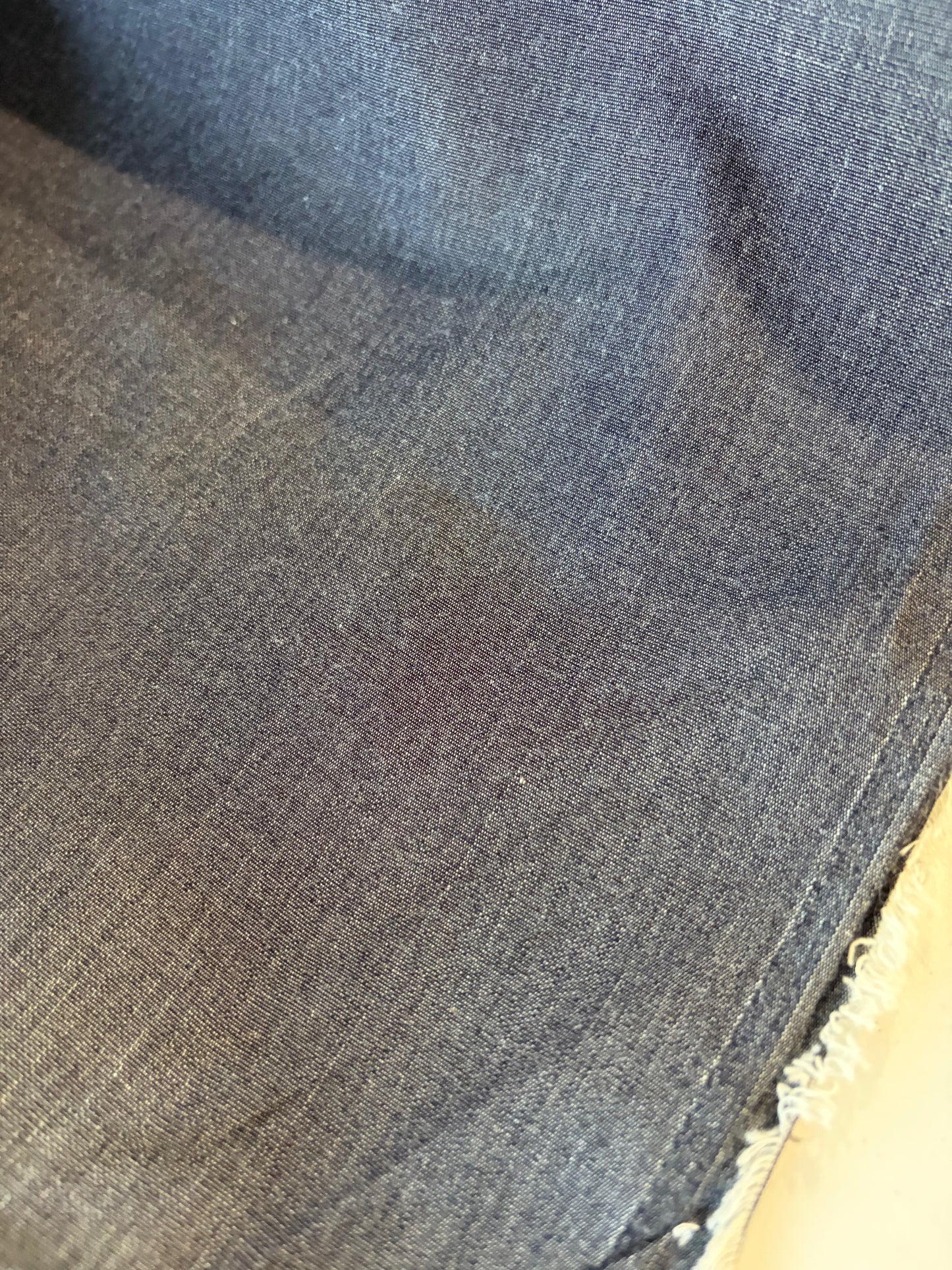PC MARLON 001 linen/cotton denim look