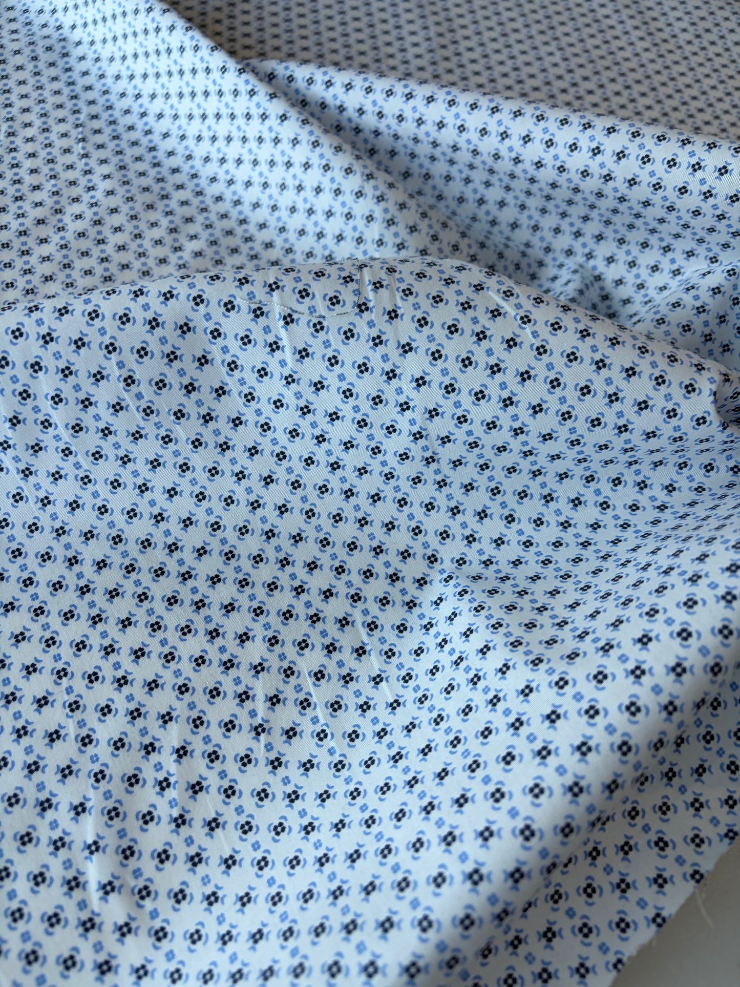 MARLON 002 cotton poplin stretch print