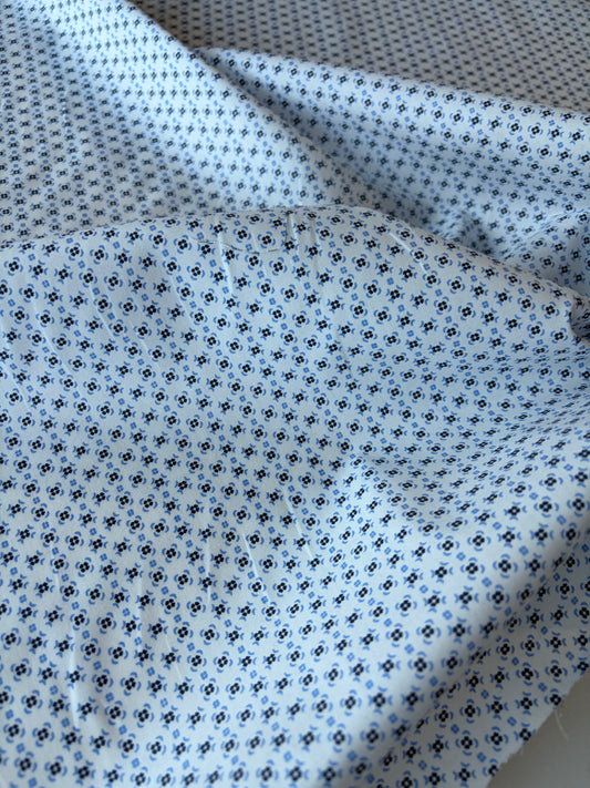 MARLON 002 cotton poplin stretch print