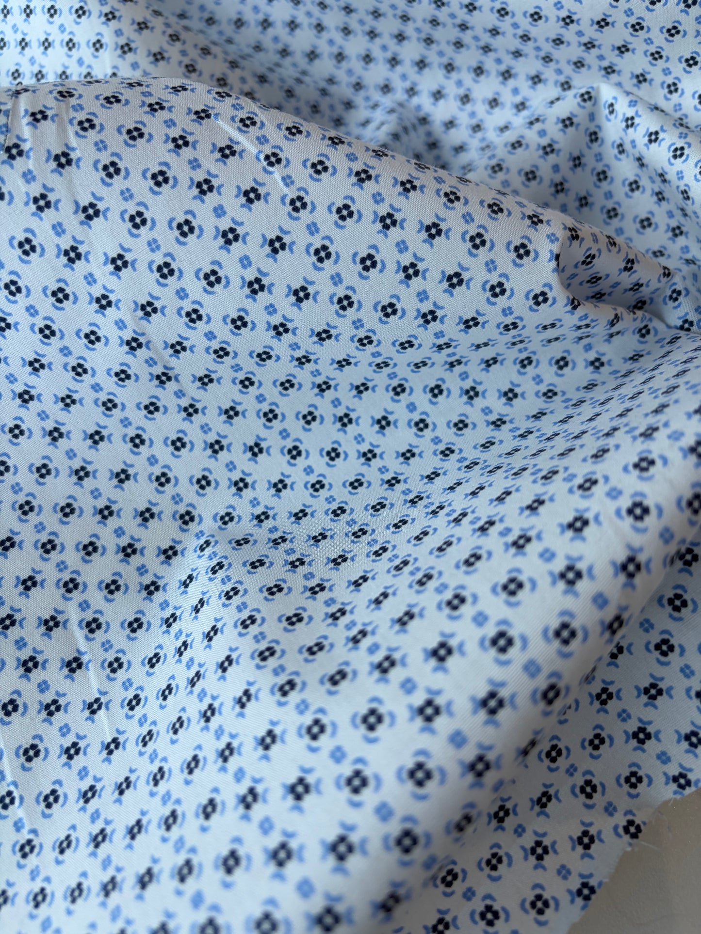 MARLON 002 cotton poplin stretch print