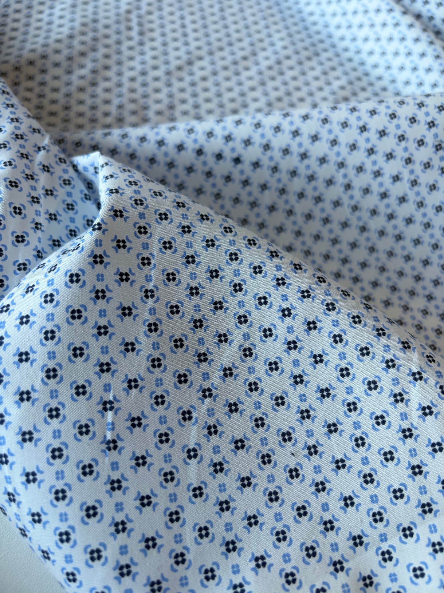 MARLON 002 cotton poplin stretch print