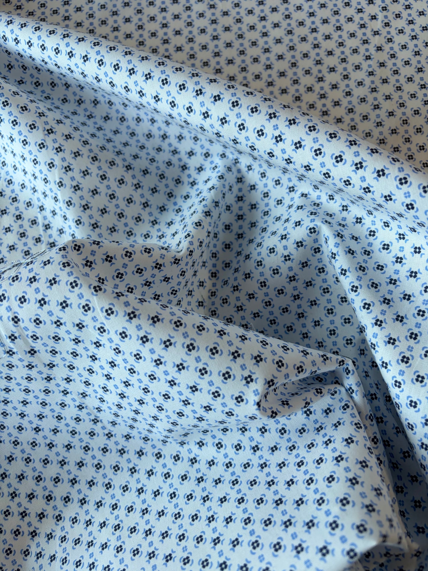 MARLON 002 cotton poplin stretch print