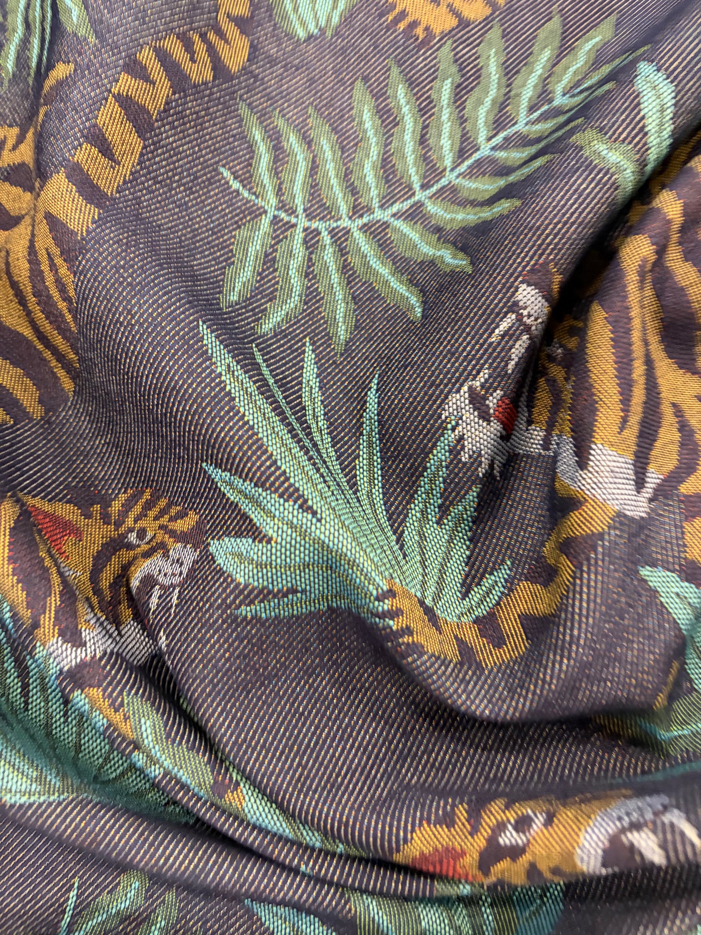 FANNY 017 heavy cotton jacquard with tigers