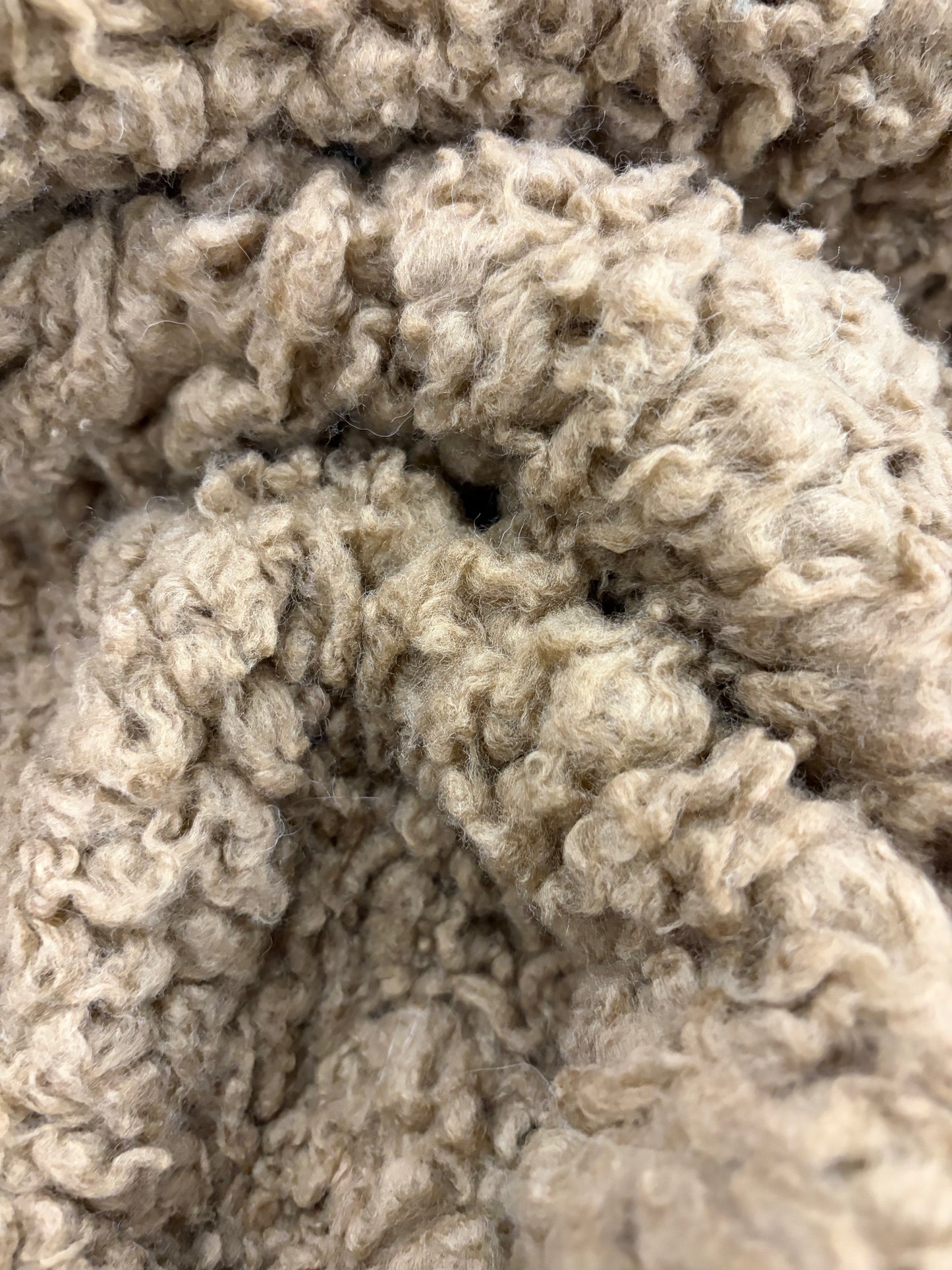FANNY 019 Hairy bouclette camel