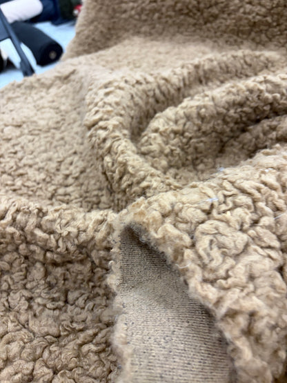 FANNY 019 Hairy bouclette camel