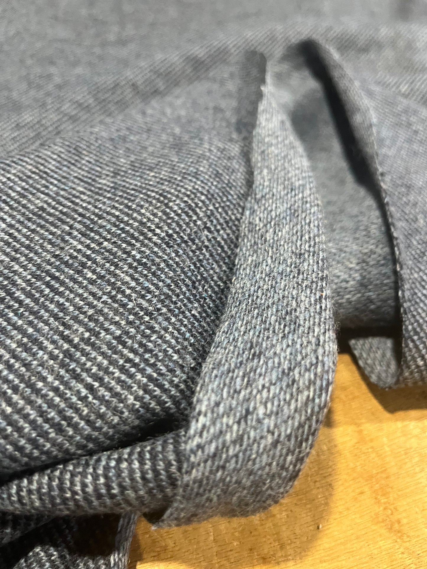 WOOLY 1000 heavy jersey twill indigo