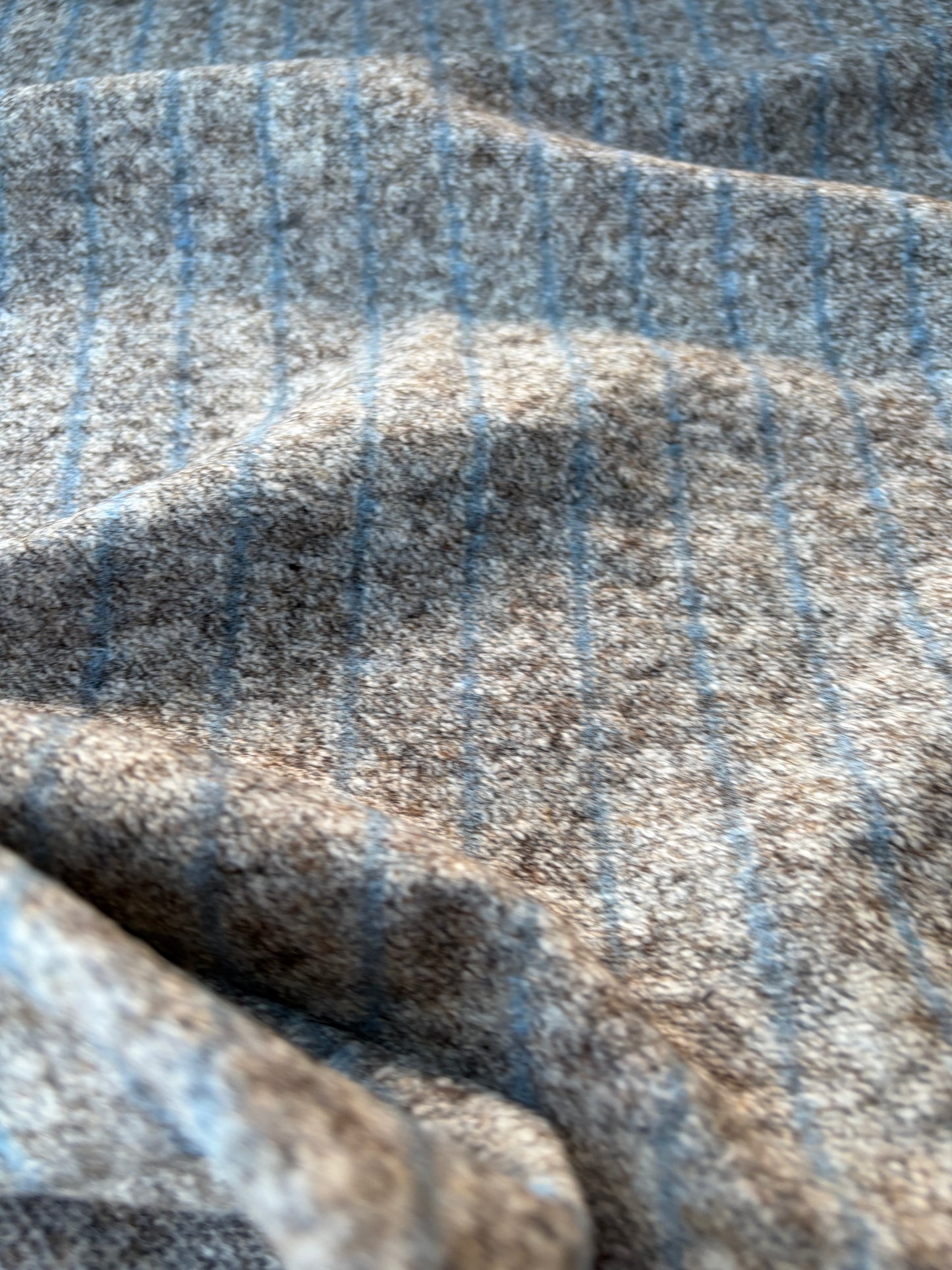 BURNS 034 striped heavy wool jersey