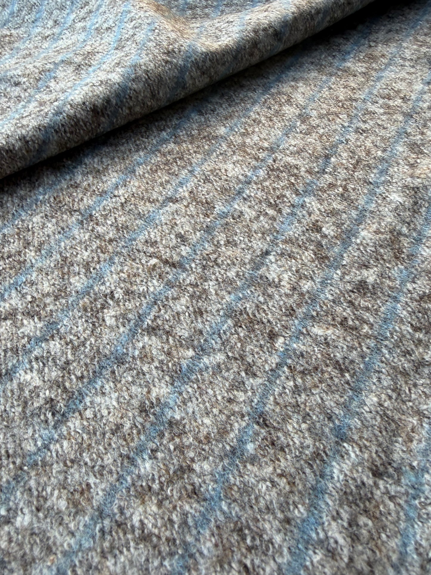 BURNS 034 striped heavy wool jersey