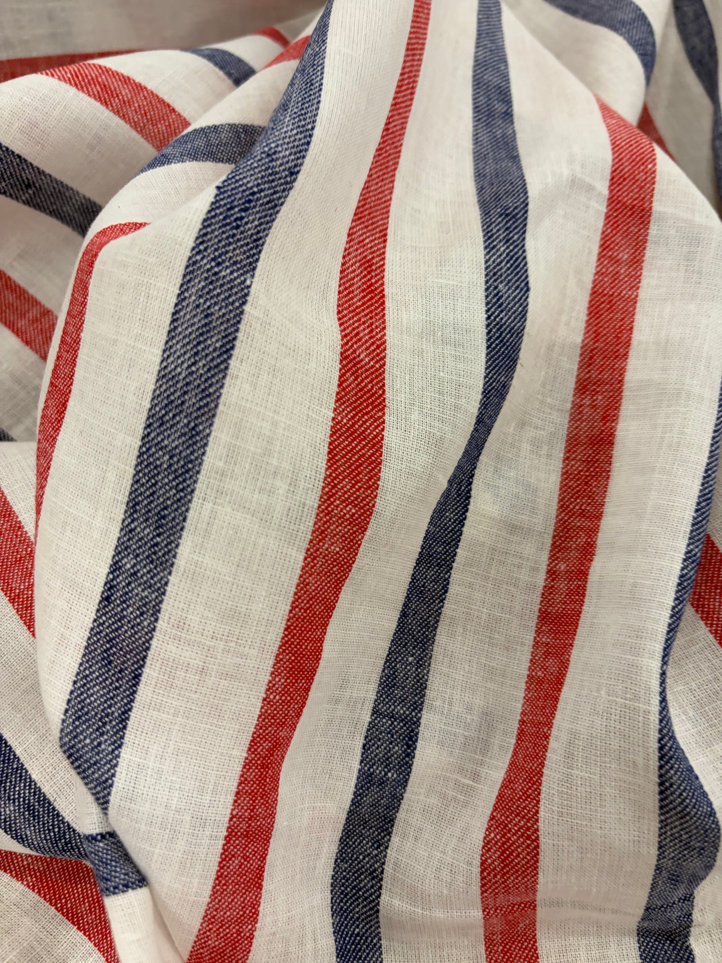 FANNY 026 cotton colourwoven striped shirting fabric