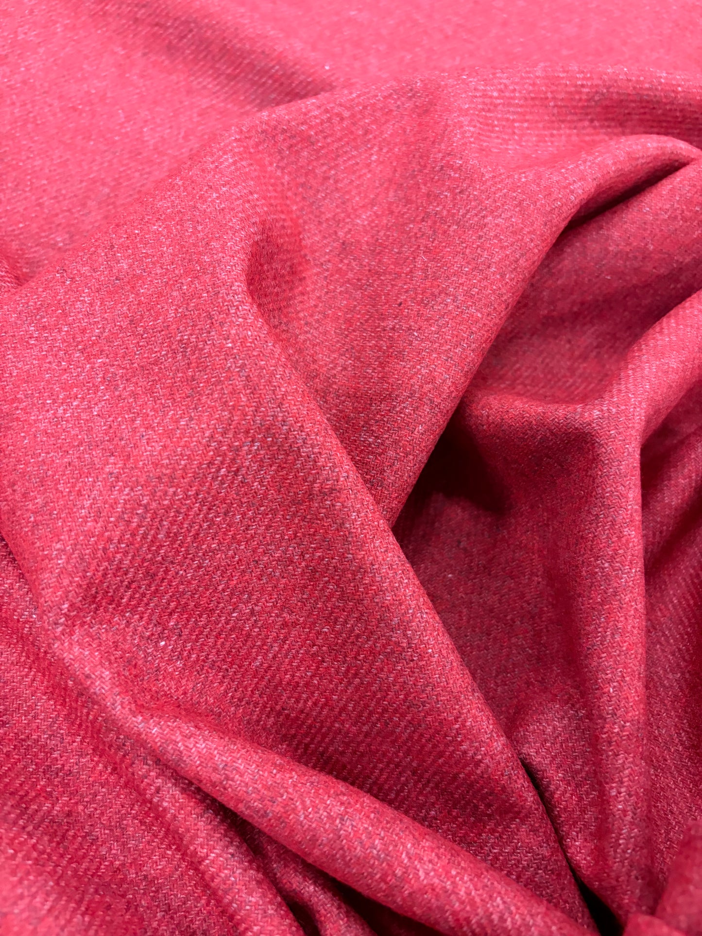FANNY 027 red/brique melange wool blended suiting