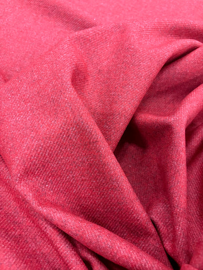 FANNY 027 red/brique melange wool blended suiting