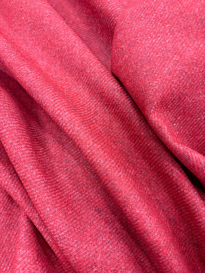 FANNY 027 red/brique melange wool blended suiting
