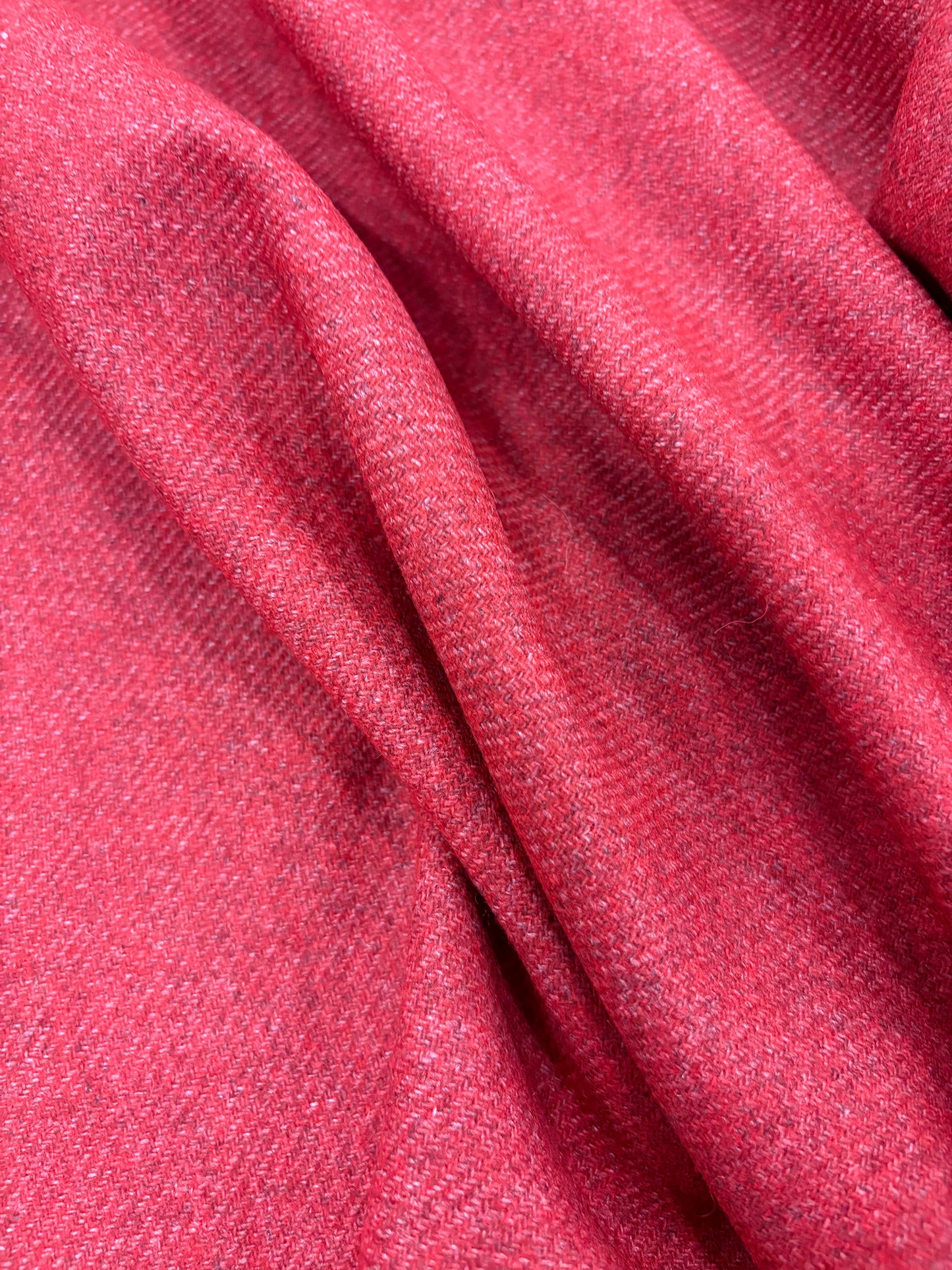 FANNY 027 red/brique melange wool blended suiting