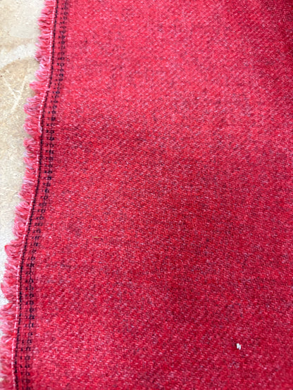 FANNY 027 red/brique melange wool blended suiting