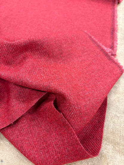 FANNY 027 red/brique melange wool blended suiting
