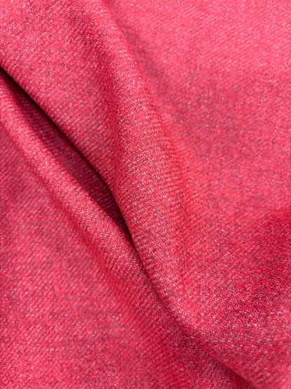 FANNY 027 red/brique melange wool blended suiting