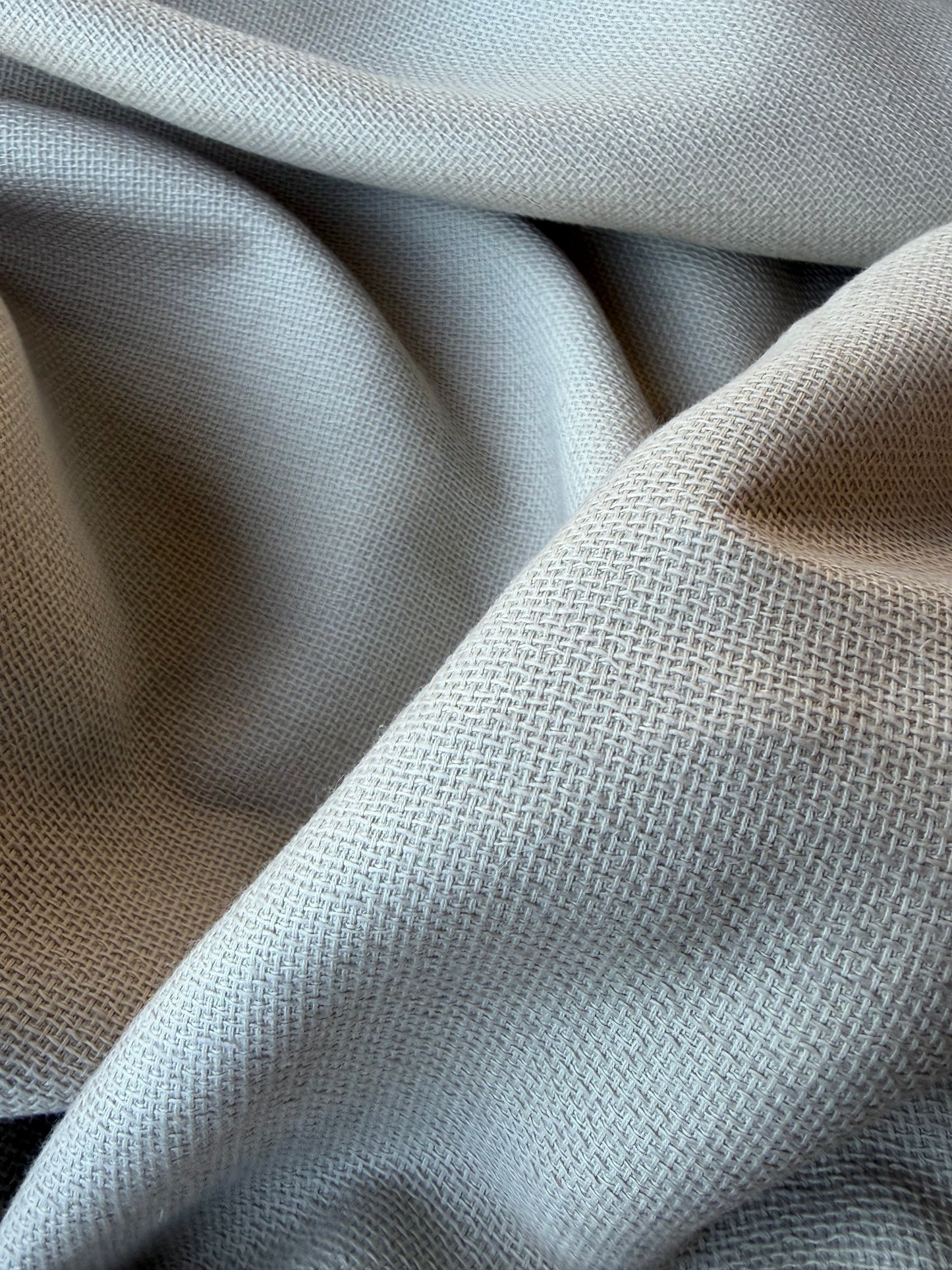 MARLON 013 structured cotton/linen sand