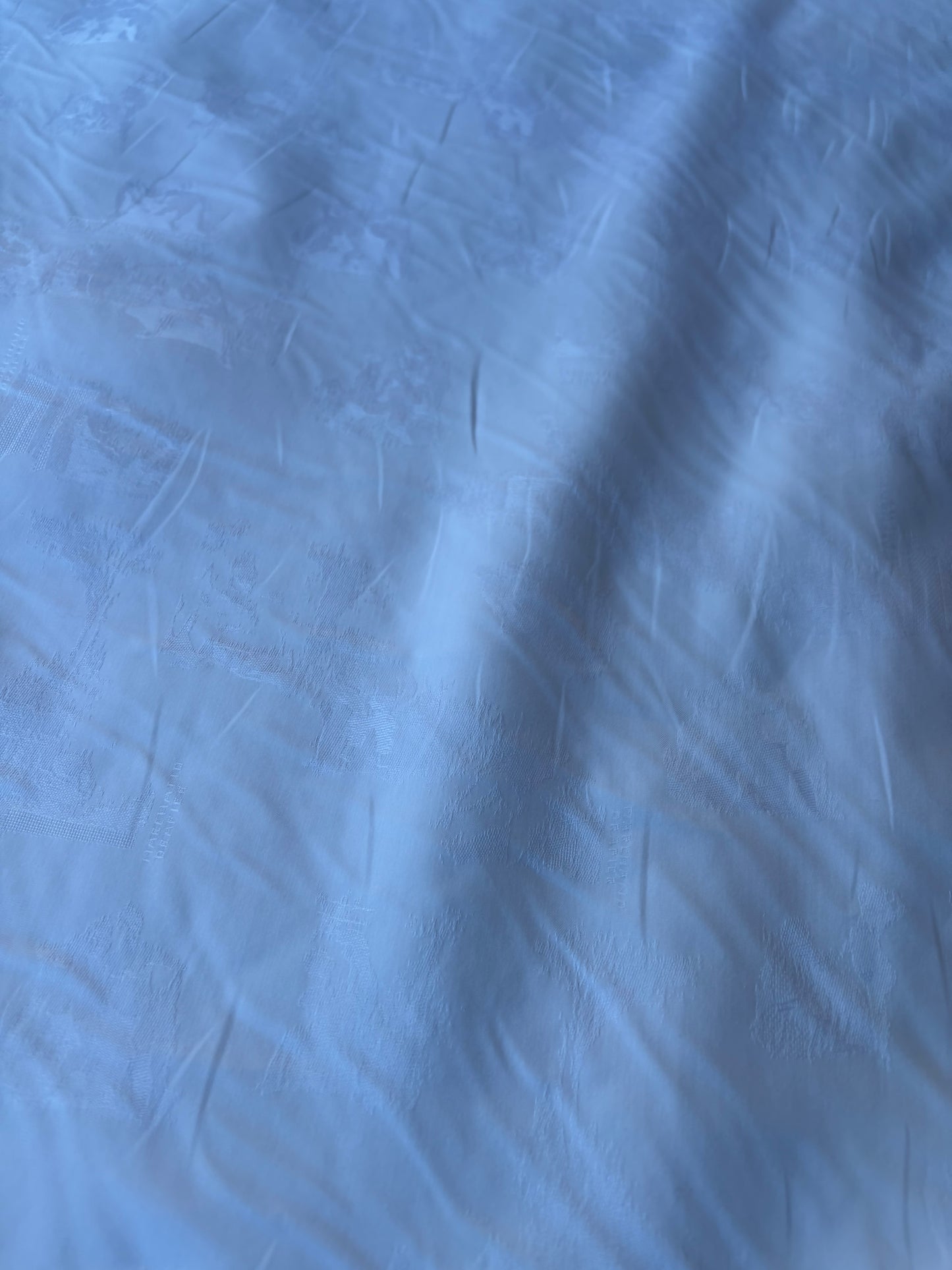 MARLON 015 cotton stretch jacquard "marchand drapier" white