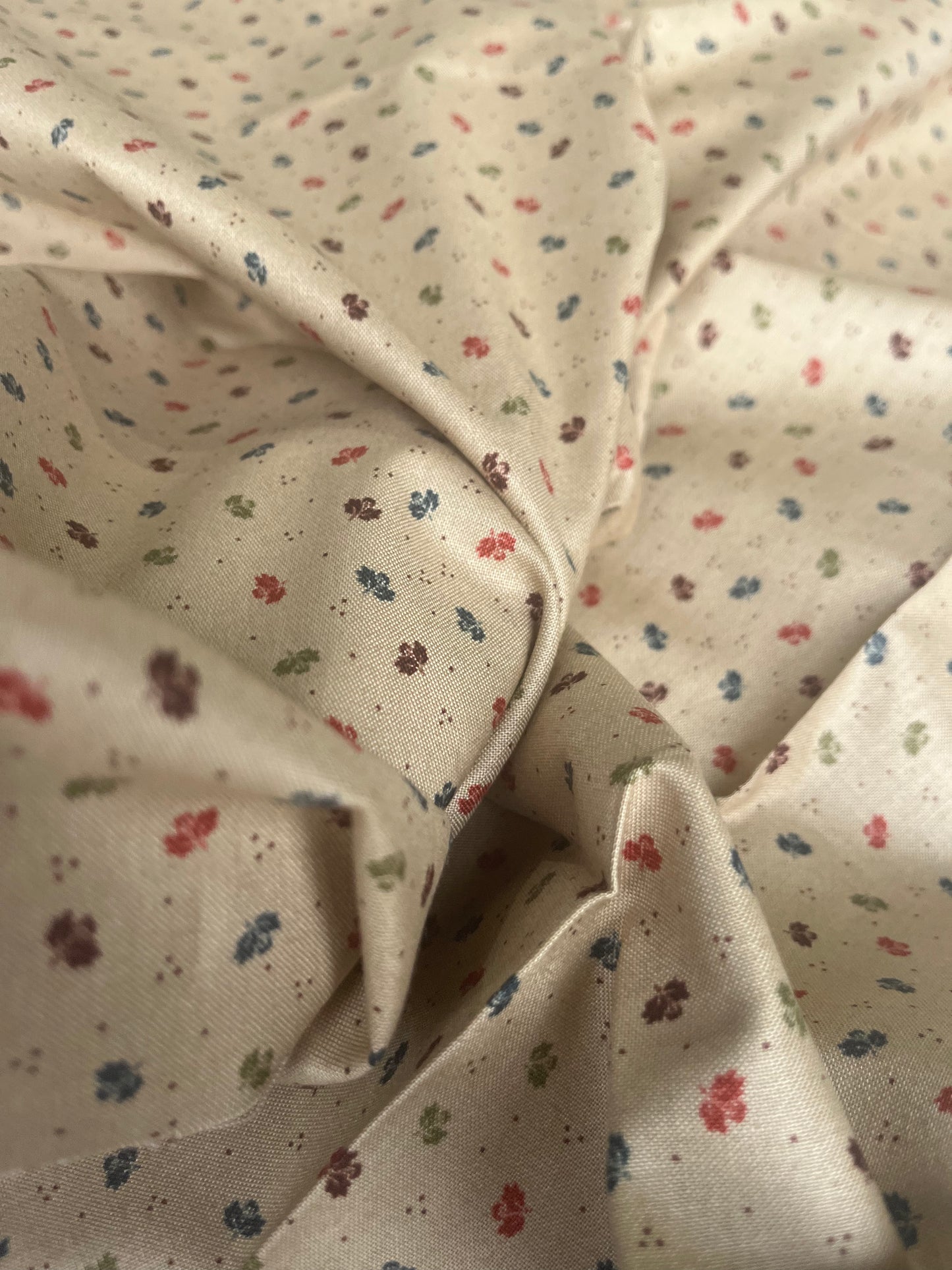 MAHARADJA 034 Indian cotton happy harvest colonial green