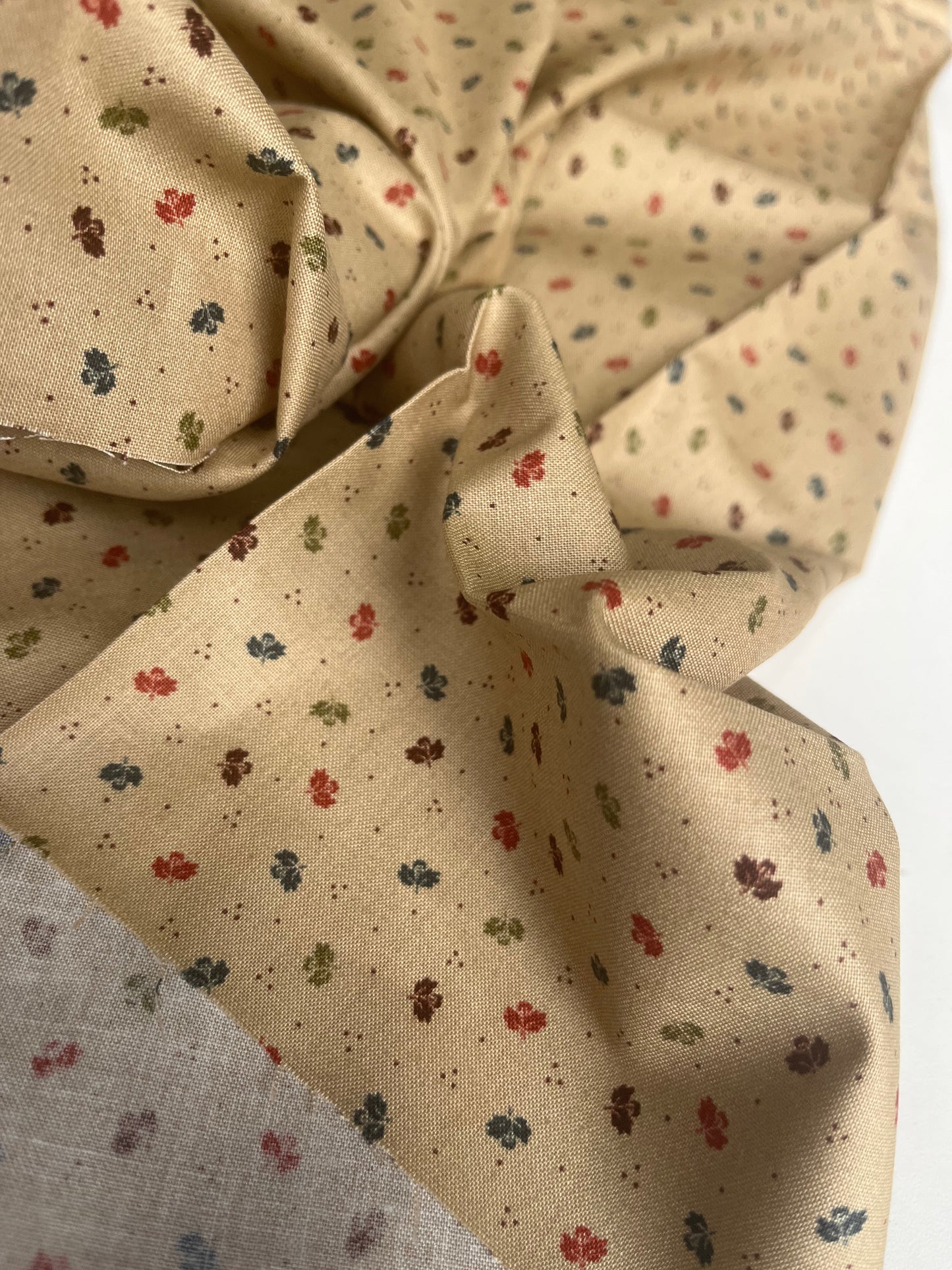 MAHARADJA 034 Indian cotton happy harvest colonial green