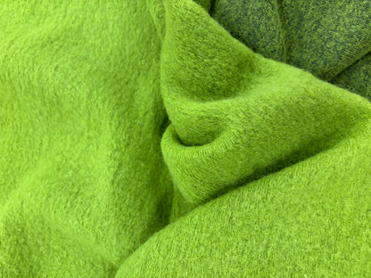 FANNY 036 moss green boiled wool vintage look