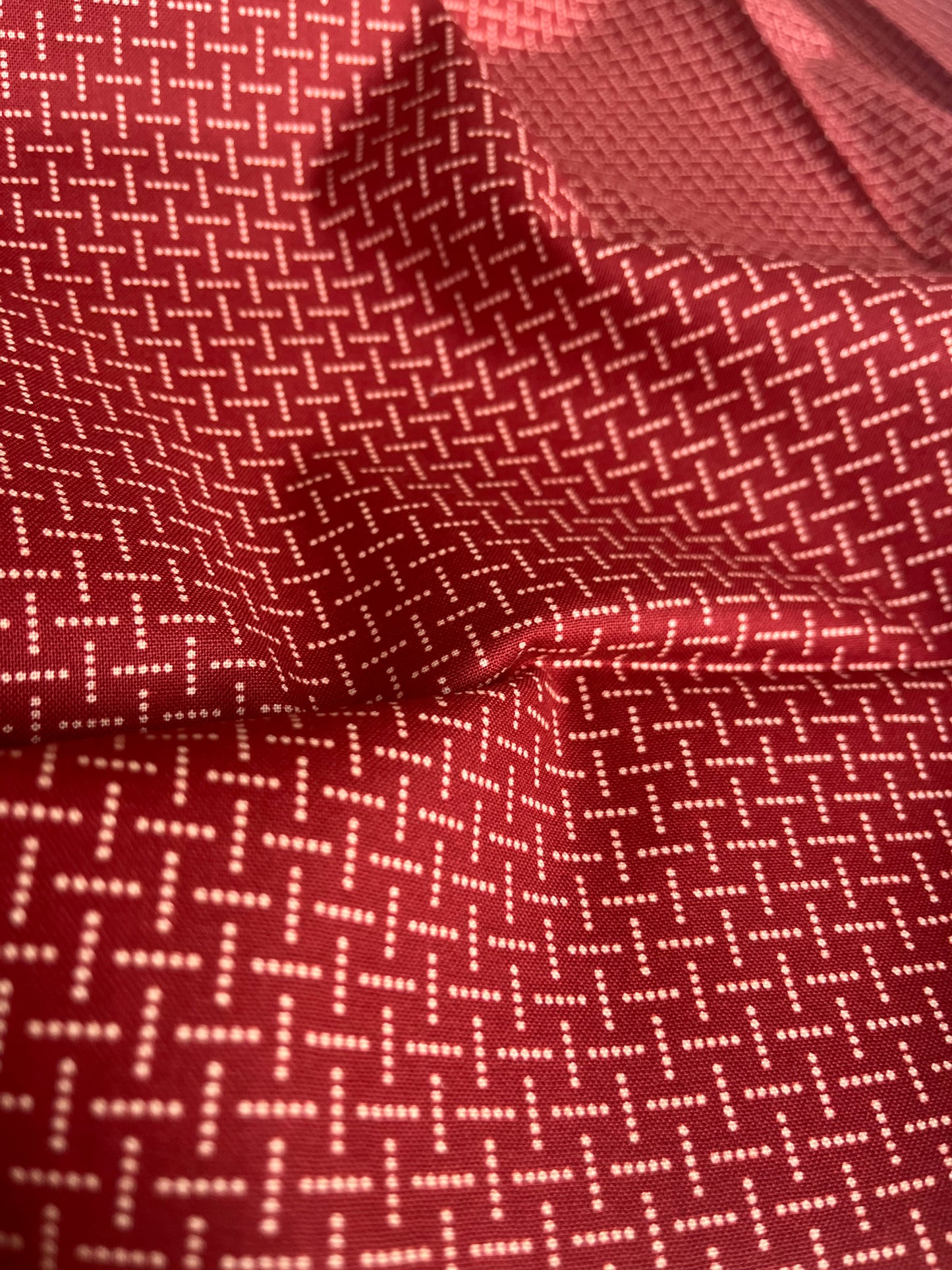 MAHARADJA 036 Indian cotton crossroads cranberry red