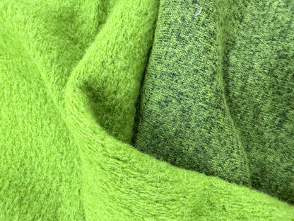 FANNY 036 moss green boiled wool vintage look