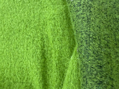 FANNY 036 moss green boiled wool vintage look
