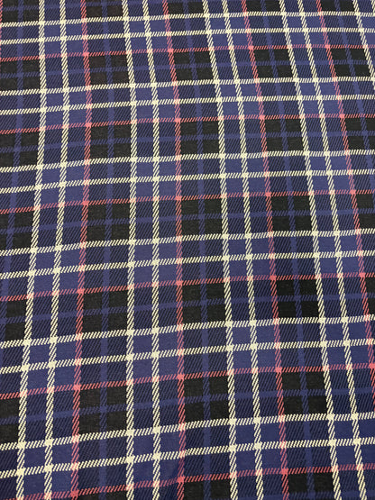 GROGGY 001 checkered jersey jacquard