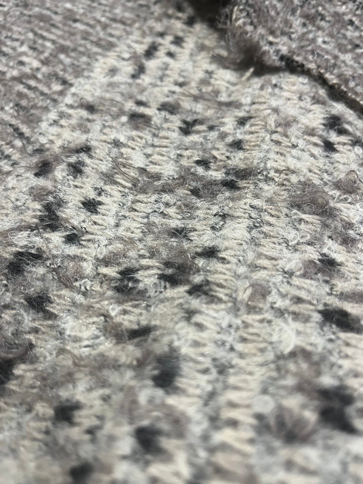 WOOLY 1060 Tweed double face