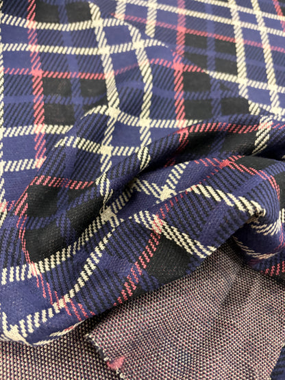 GROGGY 001 checkered jersey jacquard