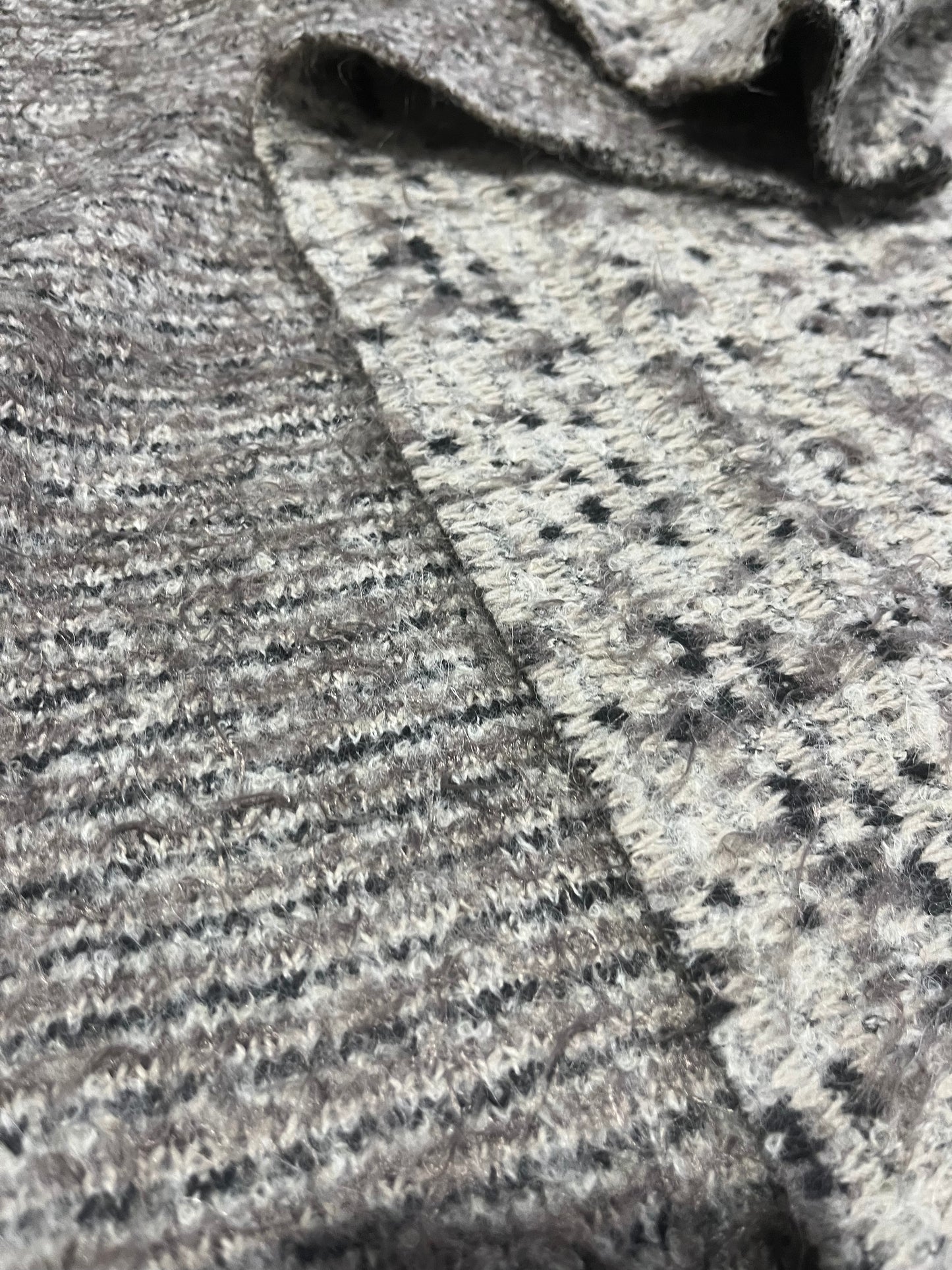 WOOLY 1060 Tweed double face